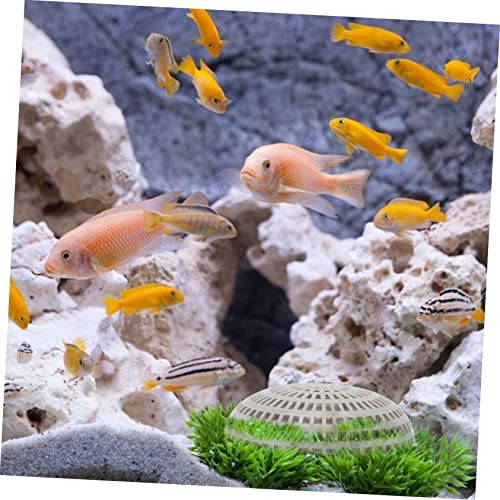 Sosoport 2pcs Aquarium Tank Decor Moss Breeding Box Water Plant Holders Outdoor Planter Boxes Fish Tank Ornaments