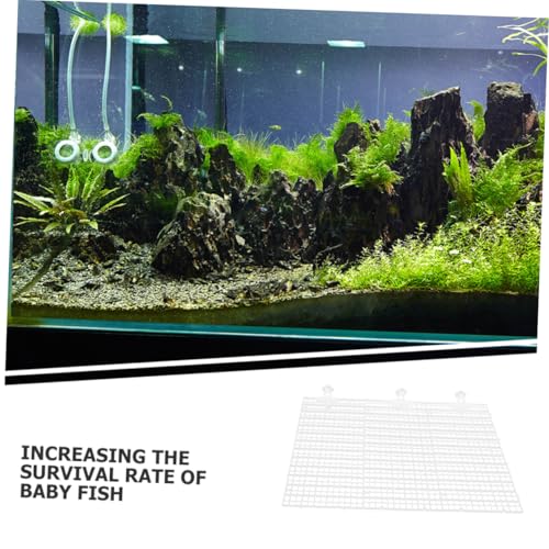 GALPADA 1set Aquarium Divider Isolation Board for Fish Tanks High-Transparency Separation Panel Cups for Fish Separation and Breeding