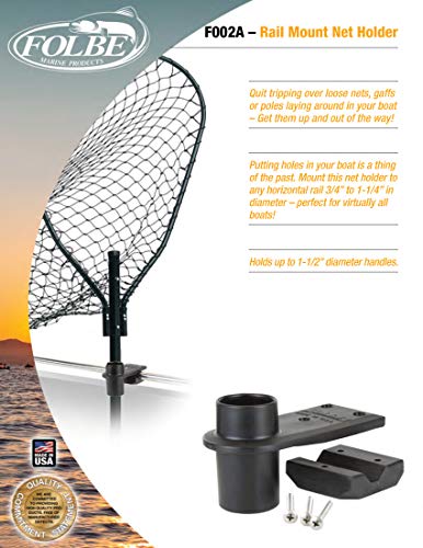 F002A - Rail Mount Net & Gaff Holder
