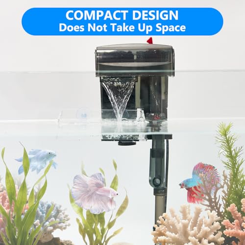 Aquarium Filter Baffle with Suction Cup, ABS Fish Tank Filter Flow Controller, Square Slow Flow Fish Tank Accessory for Betta Fish Shrimp Tanks (Clear) - size: Clear 5.5×3 Inch