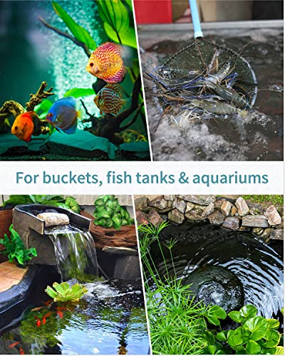 Pawfly 8 Inch Air Stone Bar Micro Bubble Diffuser Release Tool with Suction Cup Clip Accessory for Nano Air Pumps DWC Buckets and Fish Tanks - size: White