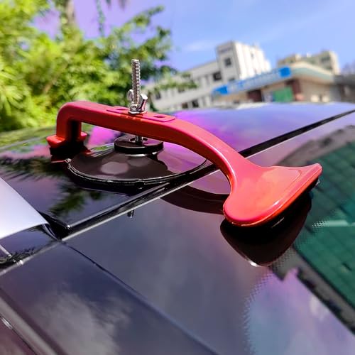 6 Pack Suction Cup Clamps for Convertible Glass Windshield Repair/Gluing 6 Pack Red