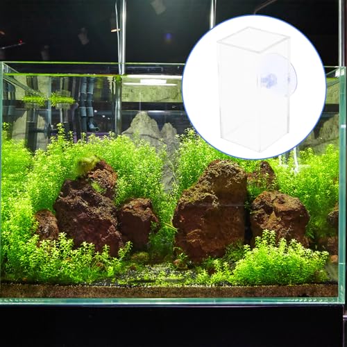 SUPVOX Betta Fish Acrylic Tube Tunnel Dual Purpose Hiding Shelter for Aquariums Secure Decor for Betta Shrimp Easy to Clean and Fish Tank Accessory