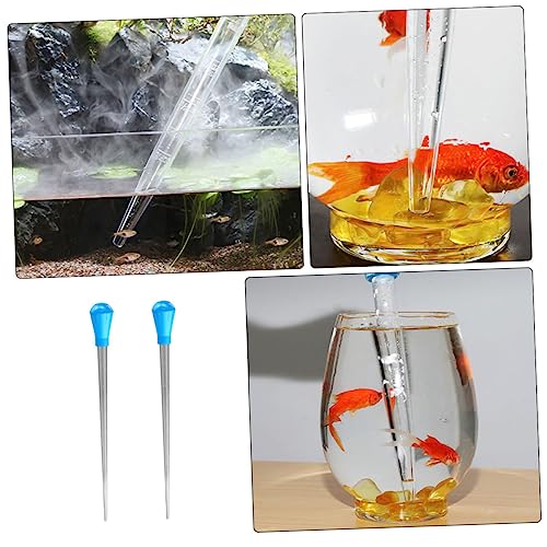 2pcs Multifunctional Graduated Dropper Liquid Measuring Tools for Kitchen Fish Tank and Laboratory Use Food-Grade Plastic Easy to Use