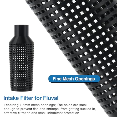 Aquarium Filter Intake Guard, Aquarium Intake Guard Fits for Fluval 107/106/206/207 Models, Fish Safe Filter Cover Aquarium Filter Accessories