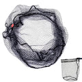 Rubber Coated Replacement Fishing Net Hook Resist for Landing Net, 24" to 36" Deep Net for Larger Catches - size: S:20.5"Dia.-24"Depth-66"Circumference
