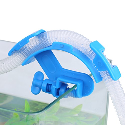 FILFEEL Aquarium Hose Holder, Adjustable Mounting Clip Water Pipe for Mount Tube Plastic Fish Filter and Fixed Clamp Clip