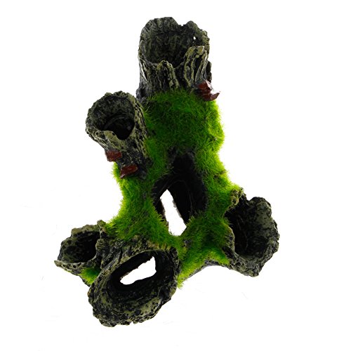 Aquarium Tank Tube Breeding Hiding Cave Shelter for Fish Shrimp Spawn Live Plant