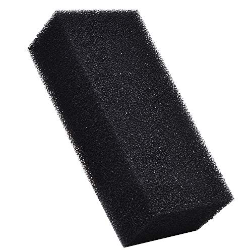 Hipanda Filter Foam Sponges, Bio Sponge Filter Media Pad, Cut-to-Size Foam for Aquarium Fish Tank (10" x 4.7" x 2.75") - size: 10" x 4.7" x 2.75"