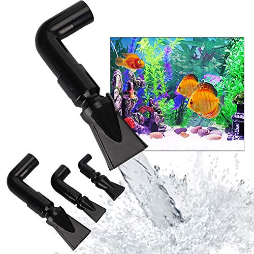 Filter Elbow Outlet Outlet 360 Rotating Elbow Aquarium Duckbill Nozzle Fish Water Outlet Tube Pump Fitting