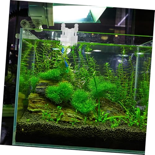 Mikikit Sturdy Water Hose Holder Durable Water Pipe Clamp for Fish Tank Hose Fixator Easy Installation and Removal for Aquarium Supply and Equipment Fixation
