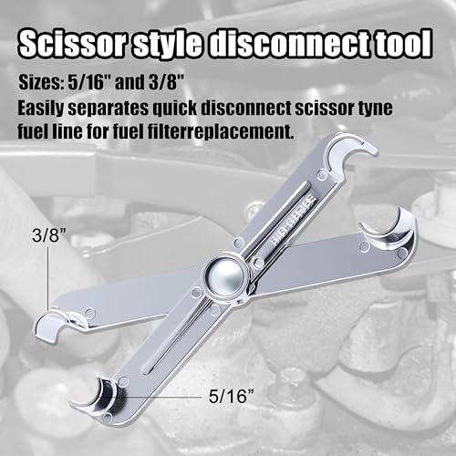 SGT 27pc Fuel Line Disconnect Tool Set,Master Quick Disconnect Tool Kit with Fuel and AC Disconnect Pliers,Fuel Line Removal Tool Set for AC Fuel Line System
