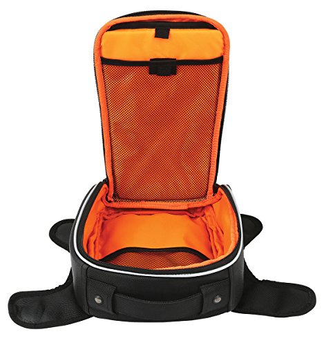 Nelson-Rigg Route 1 Journey Highway Cruiser Magnetic Tank Bag, fits Harley Davidson, Indian, Honda, Yamaha, Suzuki and more