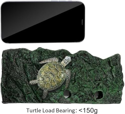 Minidiva Turtle Basking Platform Resting Terrace Aquarium Ornament (Turtle Load Bearing <150g) - color: 7.4*3.4*0.78inch