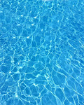 AOFOTO 8x10ft Shining Blue Sea Water Ripple Background Surface of Swimming Pool Photography Backdrop Ocean Marine Style Adult Kid Baby Boy Girl Portrait Photoshoot Studio Props Vinyl Video Drape - size: 8x10ft