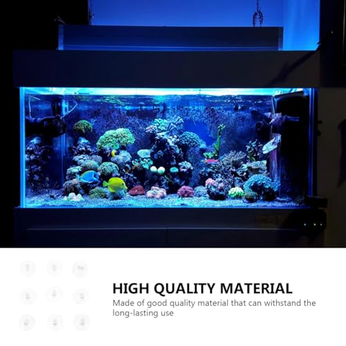 BESPORTBLE 40pcs Aquarium Oxygen Hose Cups Water Holders for Fish Tank Accessories Efficient Fixing for Air Pump Hoses Soft Design Easy Installation
