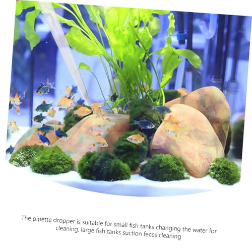 3pcs Aquarium Water Changer Siphon Cleaner Manual Fish Tank Vacuum for Gravel and Waste Removal Lightweight and Cleaning Tool for Tanks