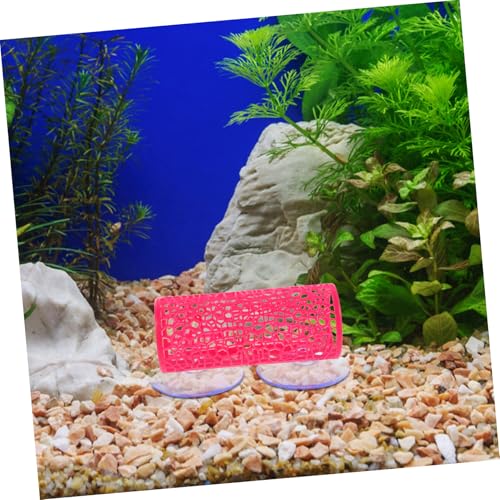 UPKOCH 2pcs Betta Fish Cave Tunnel Durable Hollow Resting Tube for Fish Shrimp Aquarium Decor Aesthetic Hideout Enhancing Natural Behavior and Comfort