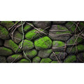 AWERT 24x12 inches Stone Aquarium Background Rock Fish Tank Background Rocky Terrarium Background Vinyl - size: 24x12in/60x30cm