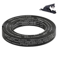 50FT 1/8 DOT Air Line SAE J844 PA12 Nylon Air Hose with Cutter 1/8” OD Pneumatic Tubing DOT Approved 1/8 Air Brake Hose for Air Suspension Kit Truck Trailer Brake System & Fluid Transfer 15.5m - size: 1/8" OD 50FT