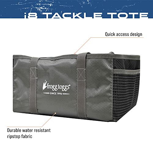 FROGG TOGGS Fishing Tray Tote, Secures Organizes and Protects Tackle Trays - color: Black