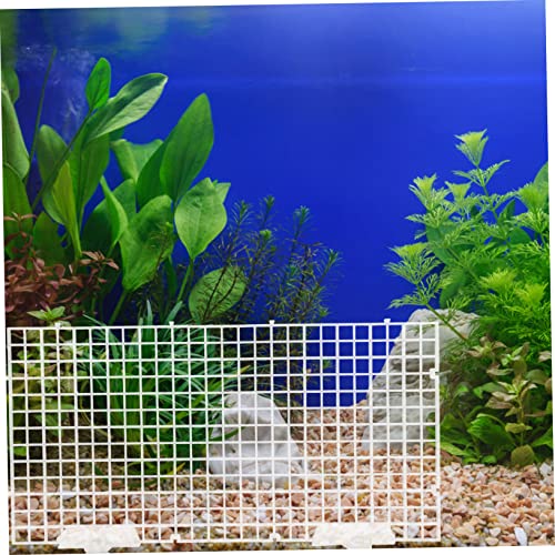 1Set Aquarium Bottom Grid Divider Board Suction Cups for Fish Tank Separation Durable Isolation Board for Fish Breeding and Tank Supplies