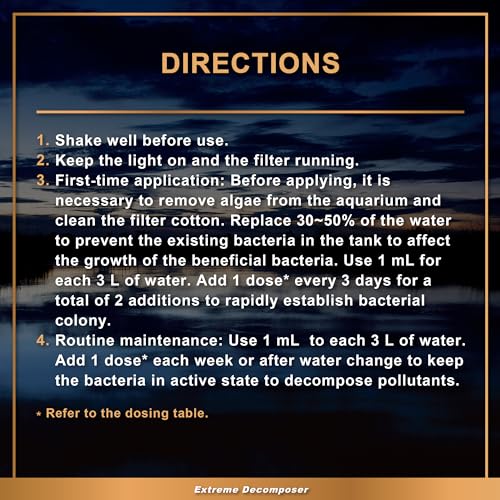AZOOPLUS BIO XD Extreme Decomposer Nitrifying Bacteria for Freshwater and Saltwater Fish Tank 33.8 Ounces - size: 33.8 oz
