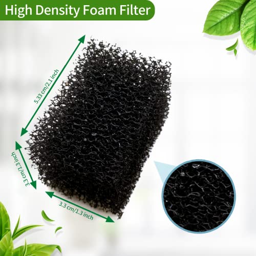 8 Pack Replacement Pre-Filter Sponges for 84oz/2.5L Automatic Cat Water Fountain
