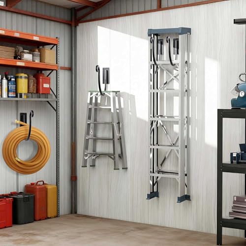 Hose Holders Wall Mount （Metal/8-Inch） Heavy-Duty Garden Hose Hangers Outdoor, Hand-Forged Hose Racks Mount, 2PCs - color: A-2PCs