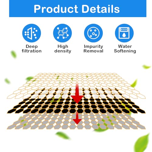 12 Pcs Cat Water Fountain Sponge Filters Pet Fountain Replacement Filters Cat Sponges for 92oz/2.8L Pet Fountain Small Sponge Filter for Cat and Dog (Black)