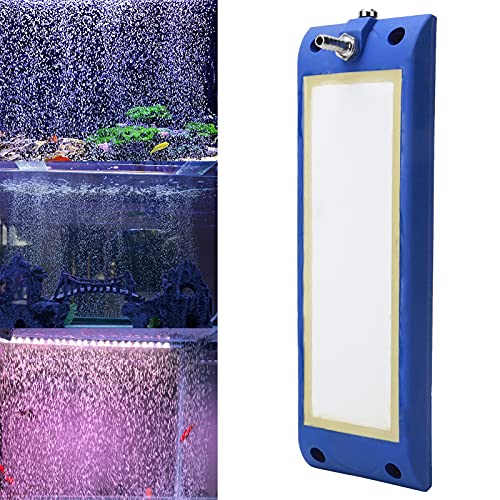 GLOGLOW Aquarium Air Stone Bars, 11.1 x 3.5in Nano Bubble Air Stone Disc Bubble Diffuser Release Tool for Air Pumps Fish Within 200cm/86.6in(L)