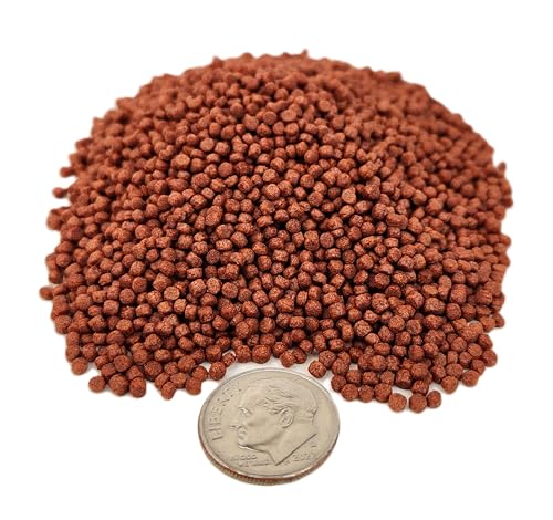 Ultra Intense Color Enhancing with a 10-Day Color Change, 1.5mm - 2mm Floating Pellets for Cichlids, Discus, All Baby and Small Tropical Fish & Pond Fish...1/4-lb Bag - size: 4 Ounce (Pack of 1)