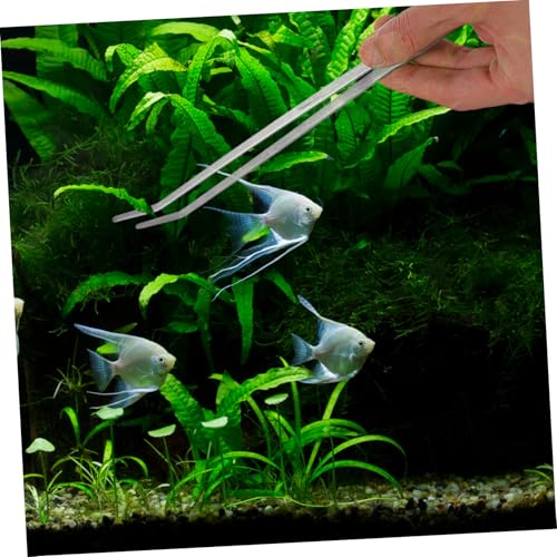 BESPORTBLE 1set Aquarium Aquascaping Tools Kit Water Plant Scissors Tweezers Spatula for Fish Tank Maintenance for Pruning Delicate Aquatic Plants
