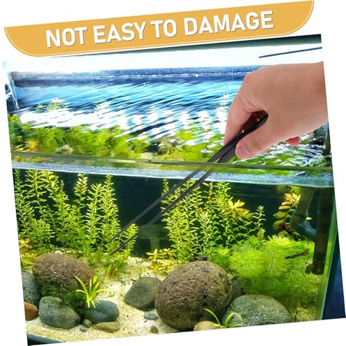 POPETPOP 1 Set Aquascaping Scissors Tweezers Spatula Precision Trimmer Easy Maintenance of Aquatic Plants Fish Tanks