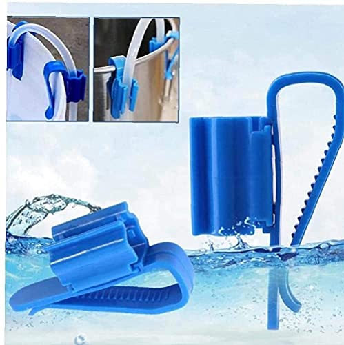 Pipe Clip Aquarium Hose Holder Aquarium Holder Aquarium Fixed Hose Fixed Adjustable Aquarium Reusable Plastic Bucket Multifunctional Aquarium 2 Pieces Set