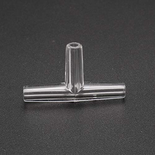 uxcell Aquarium Air Valve Connector Plastic Inline Tubing Tee Valves for 4mm Fish Tank Pond Air Line 30pcs