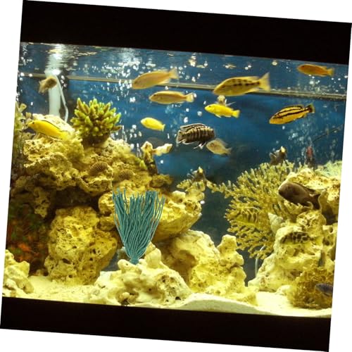 BESPORTBLE 10pcs Fish Breeding Spawning Mops Aquarium Plants for Fish Hiding and Climbing Natural Habitat Simulation Decorative Green Grass Shrimp Accessories