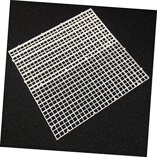 BESPORTBLE 6pcs Aquarium Isolation Panel Practical Lattice Plate for Fish Tank Easy Install Divider Suitable for Breeding and Separation White Aquarium Supplies
