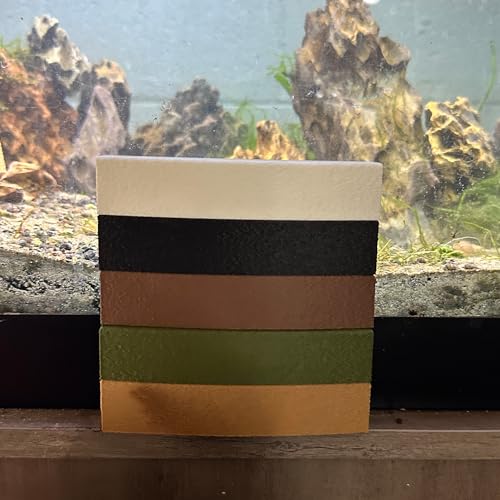 Slim Shrimp Breeding Protector | Shrimp Breeding Cave Aquarium Tunnel | CTWPets (Black)