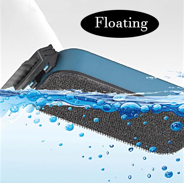 Aquarium Magnetic Cleaner Glass Fish Tank Magnet Brush Algae Scraper Floating - size: M
