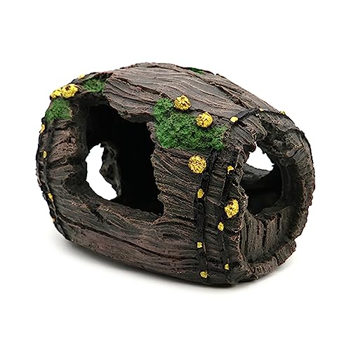 Aquariums Resin Decoration AntiqueBarrel Shelter House Shrimps Fish AquaticHideouts Fishtanks Ornament Scene Landscape - size: Large