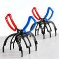 2 Pcs 3 Claw Fish Gripper, Fishing Pliers Gripper, Multifunctional Metal Fish Control, Non-Slip Fish Grabber Tool Clamp Forceps Secure Grip on Diverse Freshwater Fish Grip Tackle Holder