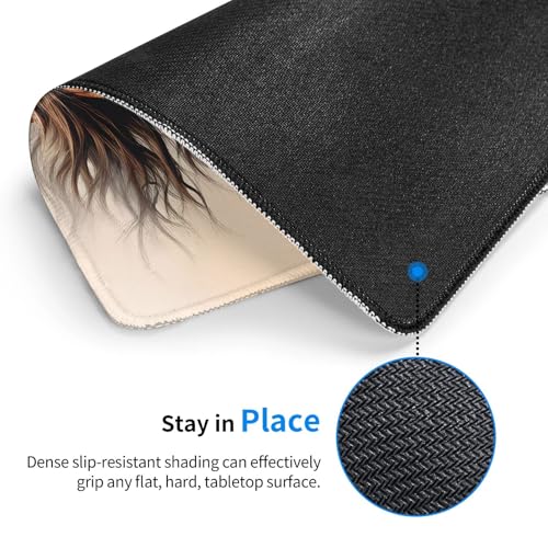 Animal Horses Running Fashion Mouse Pad,Pad Mousepads with Non-Slip Rubber Base for Laptop Desktop Computer, 8.3 X 10.3 in - color: Animal Horses Running, size: 8.3L x 10.3W inches