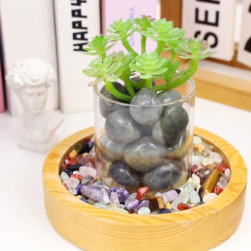 DUQGUHO Rainbow Moonstone Crystals Healing Crystal Stones Set Natural Crystals Bulk Irregular Stones 0.45 lbs - color: Rainbow Moonstone