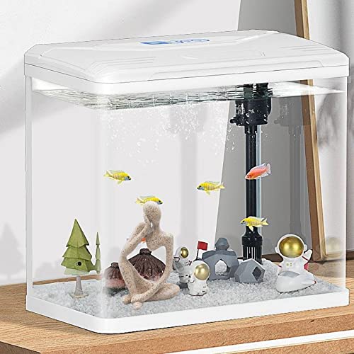 Oooct Sandstone Thinker Statue Fish Tank Decor Small Fish Aquarium Decorations Fish Tank Abstract Aesthetic Decorative Ornaments - color: Thinker Statue