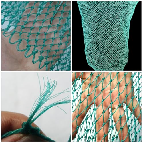 PRETYZOOM Fish Catching Net Replacement Large Nylon Landing Net Head 35Cm Diameter 40Cm Length 1.5X1.5Cm Mesh Outdoor Fishing Supply for Freshwater and Saltwater Use