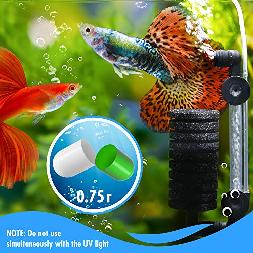 Bio Capsules Fish Tank Water Cleaner - size: FTWC