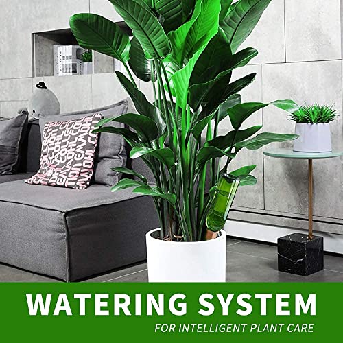 Tcamp 20 Pack Terracotta Watering Spikes, Plant Watering Devices Wine Bottle Automatic Plant Self Watering Spikes for Vacations, Self-Watering Stakes for Indoor Outdoor Plants - size: 20 Pack