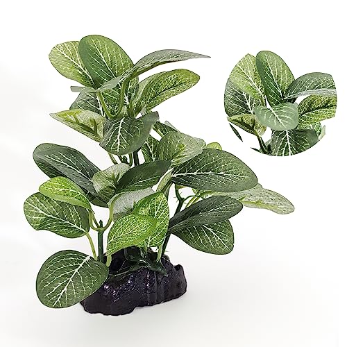5PCS Artificial Fish Tank Plants Silk Aquarium Plant Silk Plants for Betta Fish Small Betta Fish Tank Grass Aquatic Decorations