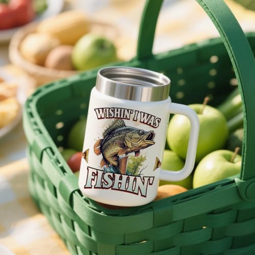 Funny UV DTF Decals - 10 Sheets Father and Son Fishing UV DTF Cup Wraps for 16 oz Glass Coffee Mug, Born to Fish Fun Waterproof Transfer Sticker DIY Water Bottle Craft Creative Decorative Gift for Son - style: Fishing